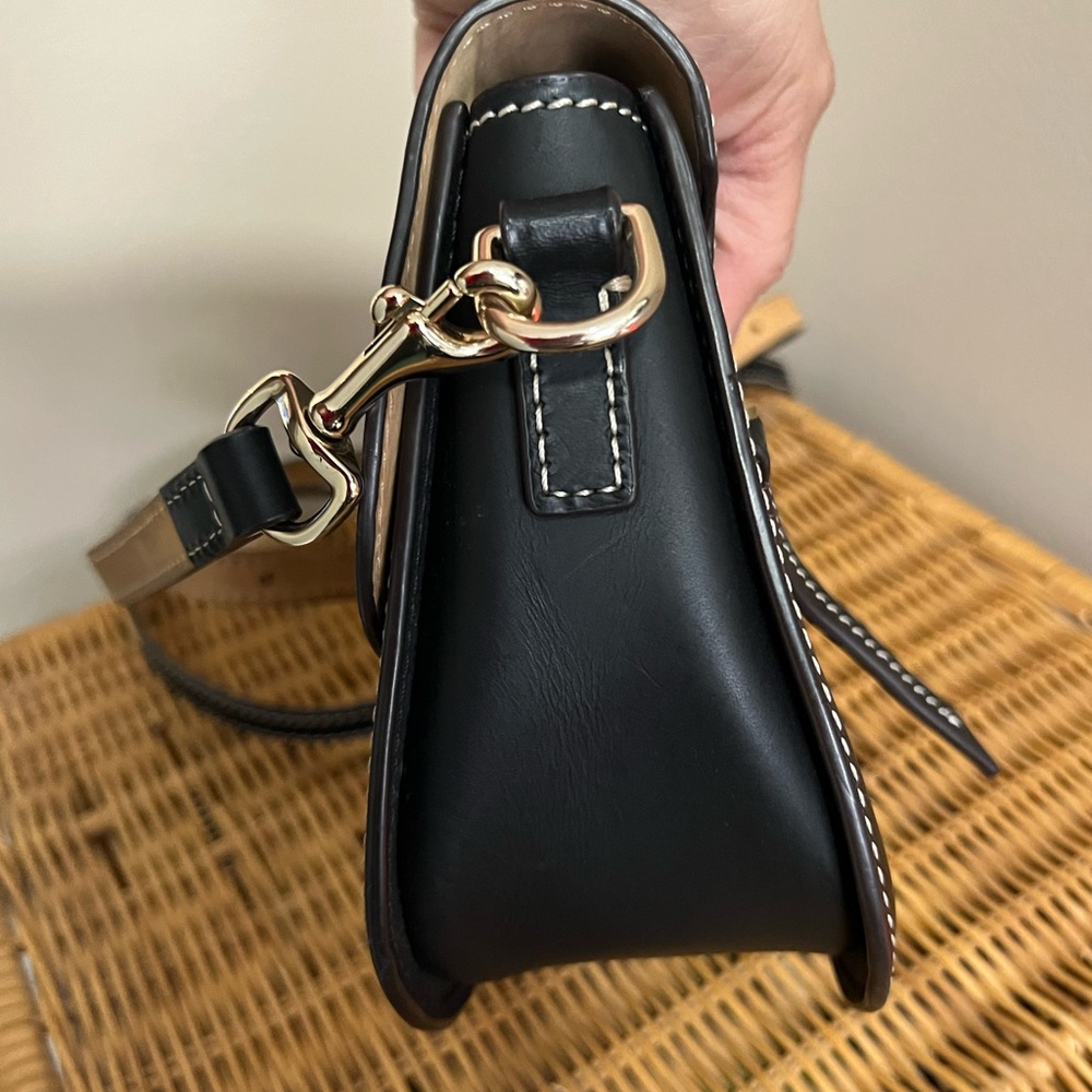 Dooney & Bourke Saffiano Saddle Crossbody Bag - Picture 9 of 15